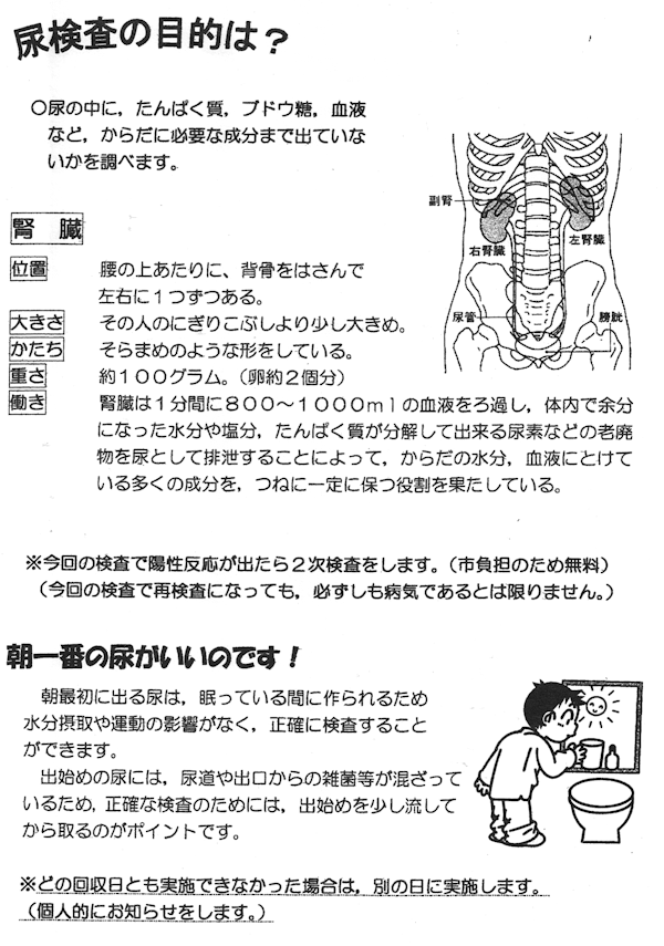 保健室だより紙面