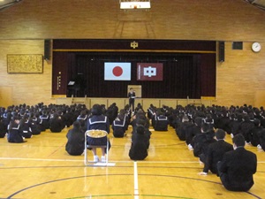 2学期終業式・表彰式