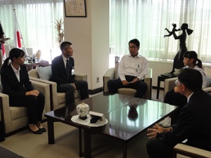 市長表敬訪問