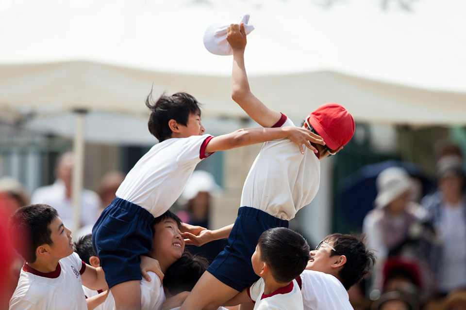 小学生 騎馬戦 